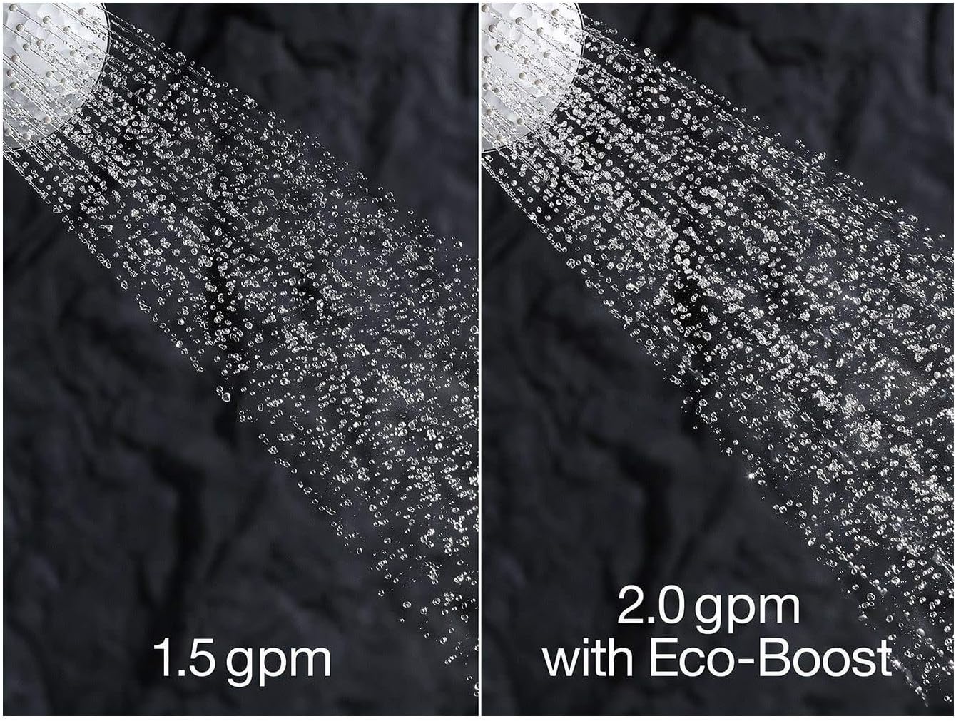 Handshower with Eco-Boost Efficiency