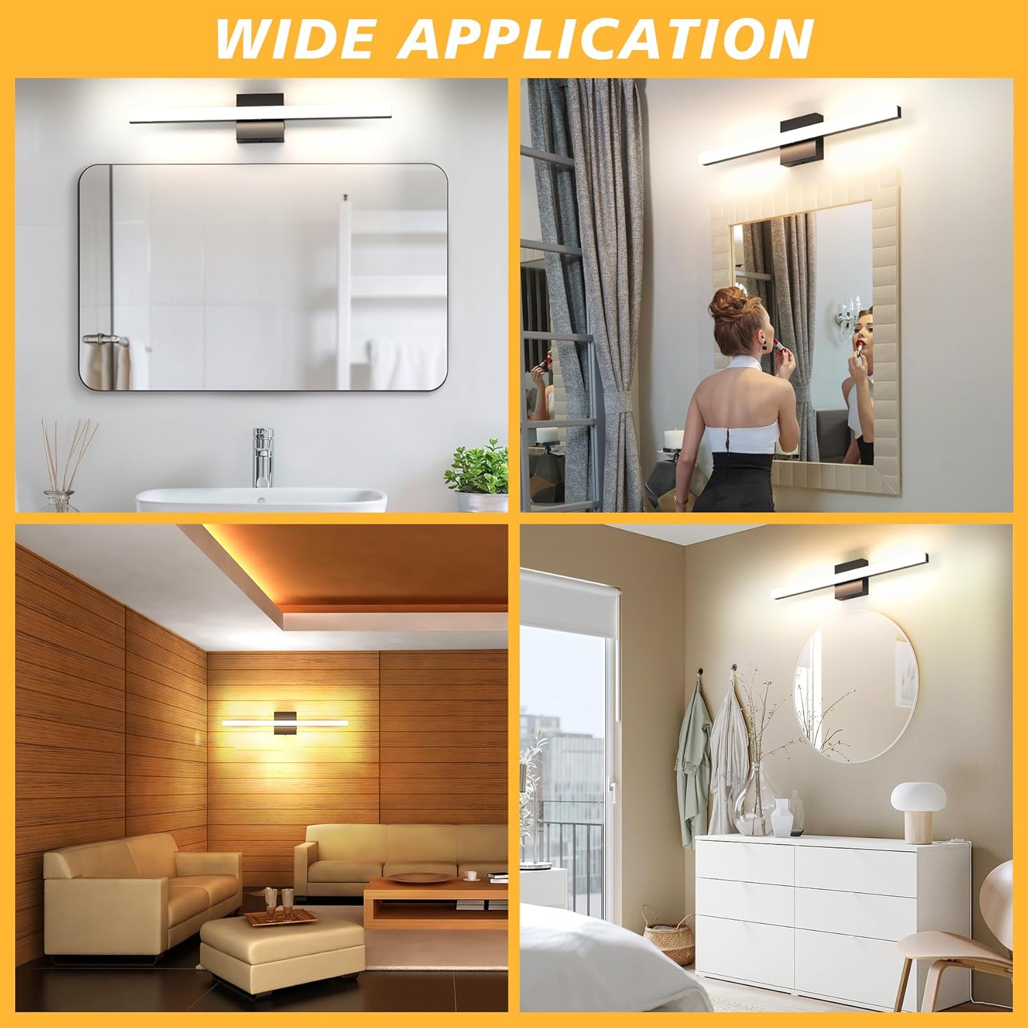 Azhien 236 Inch Dimmable LED Vanity Light Bar
