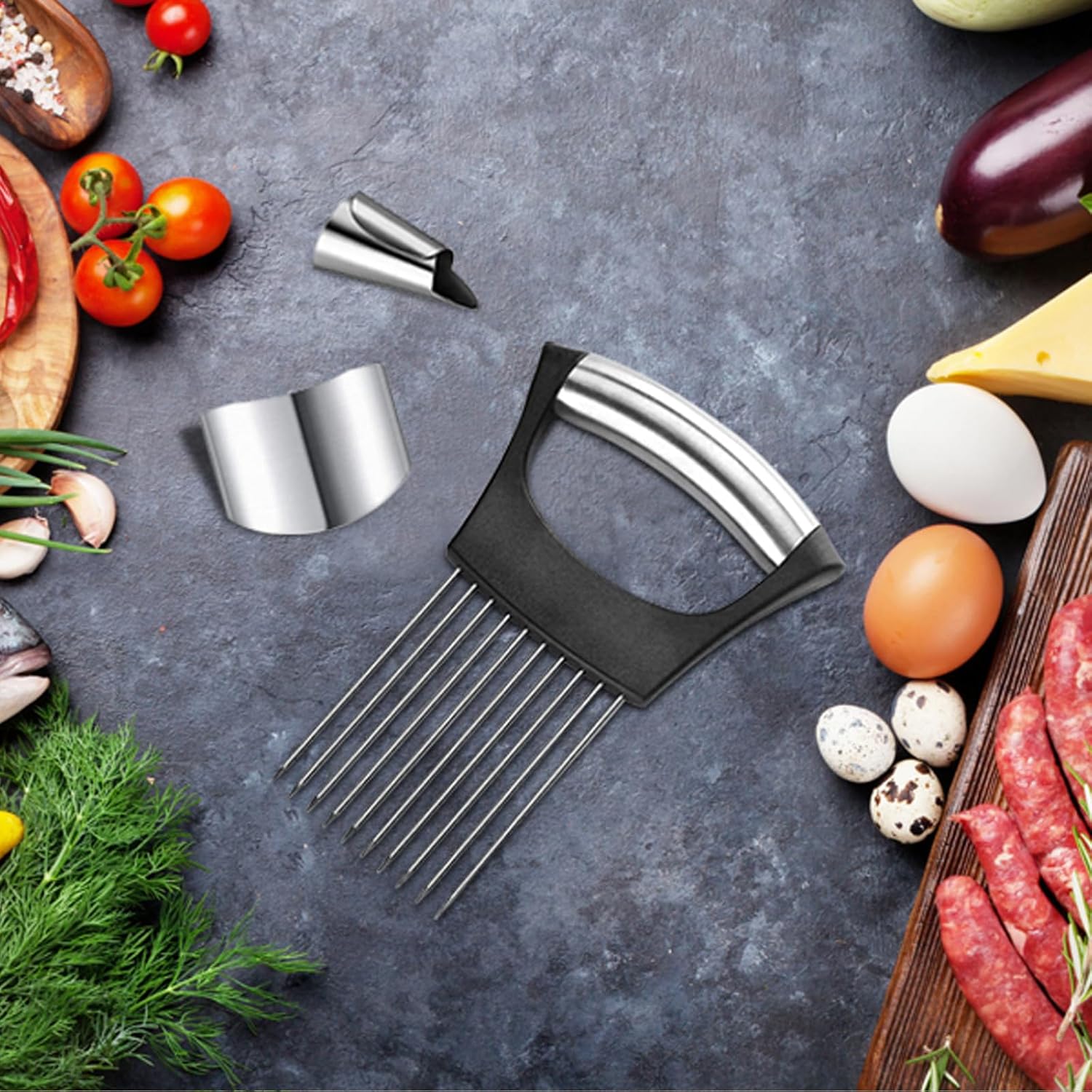 DAIRYCOF 8 Pcs Adjustable Finger Guards Set