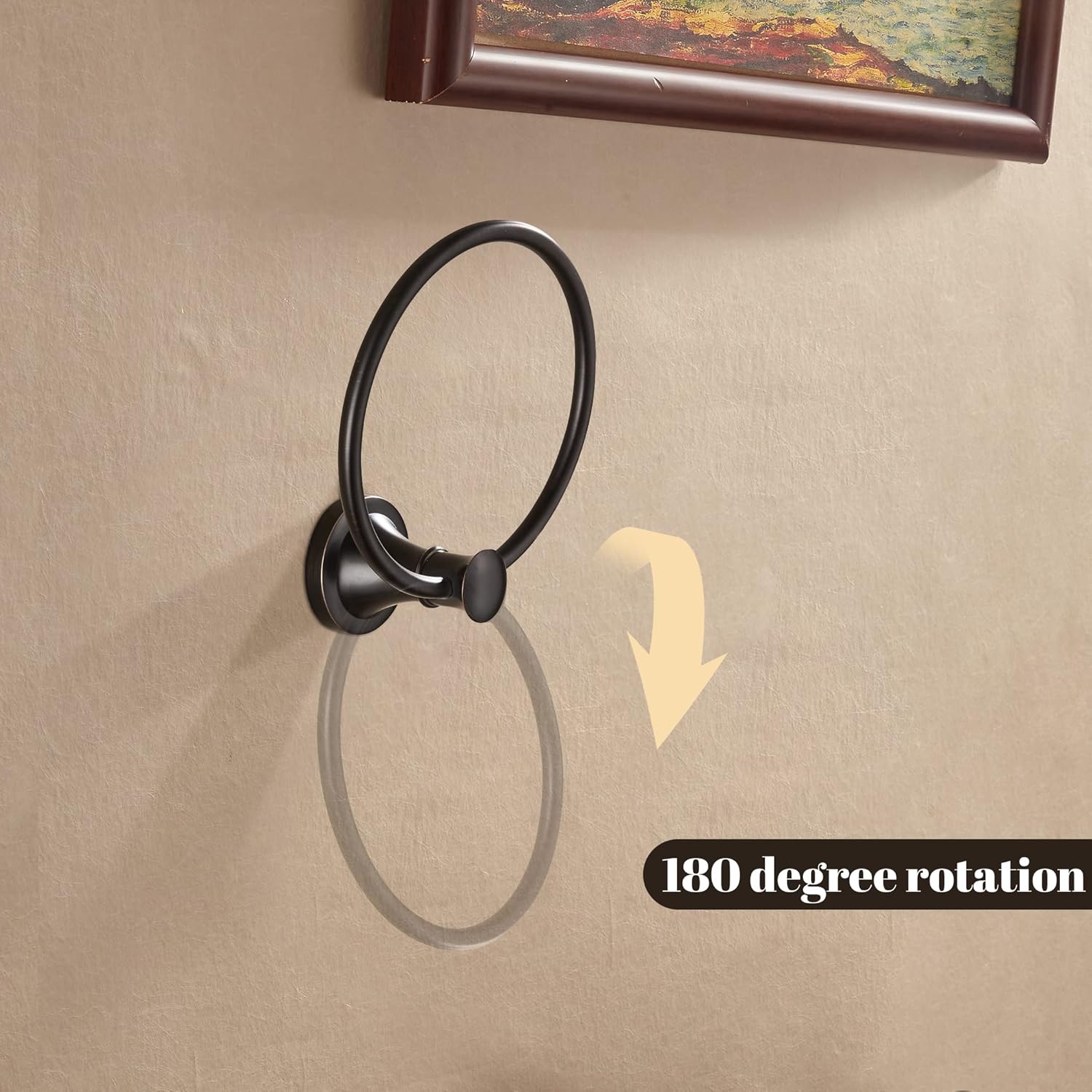 WOLIBEER Oil Rubbed Bronze Toilet Paper Holder Set