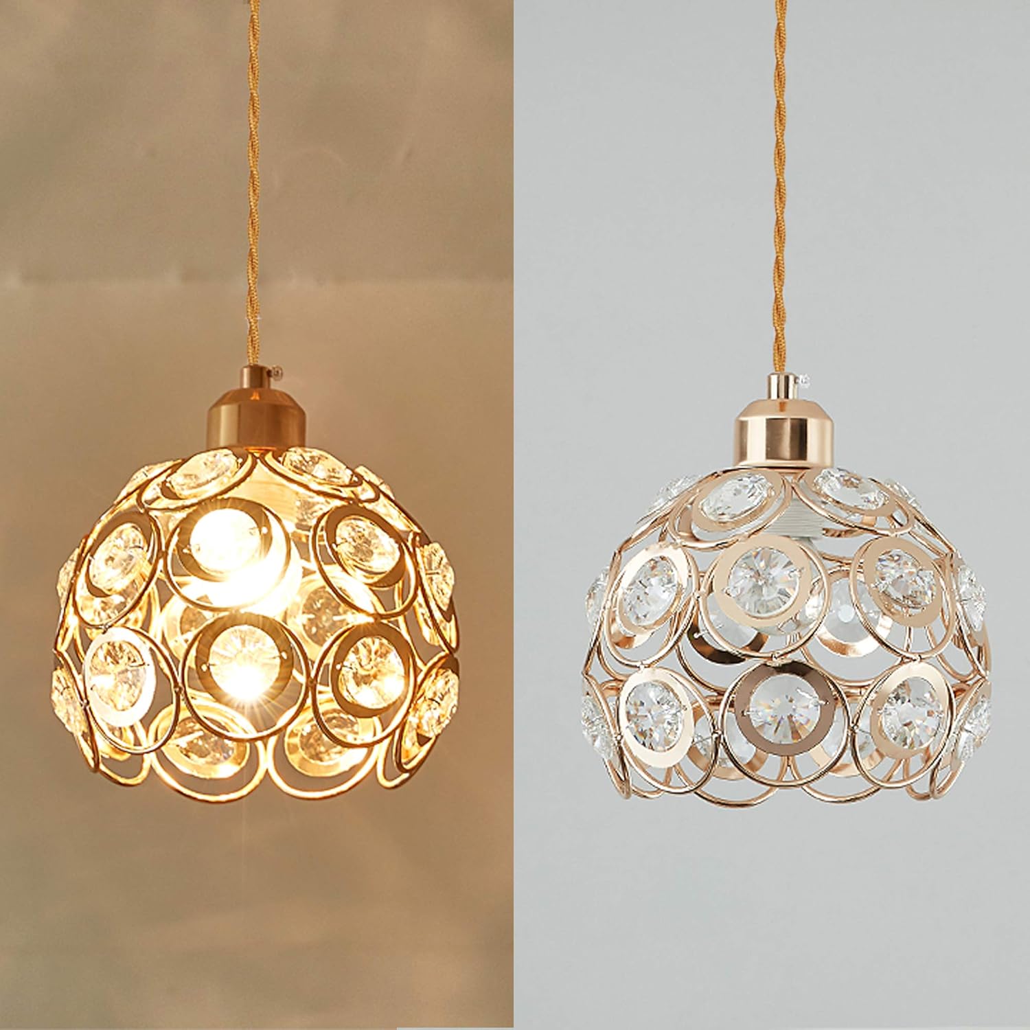 SKIVTGLAMP Dimmable 3-Light Globe Pendant Light