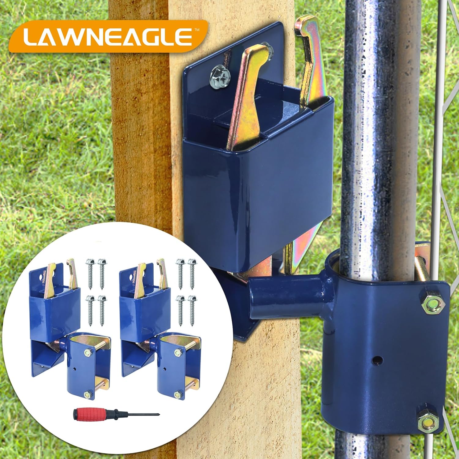 Lawneagle 2-Piece S16100300 Gate Latch Replacement