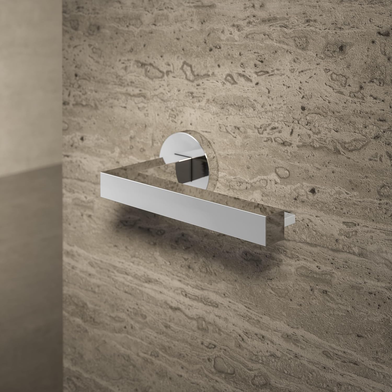KEUCO Edition 90 Chrome Toilet Paper Holder 1