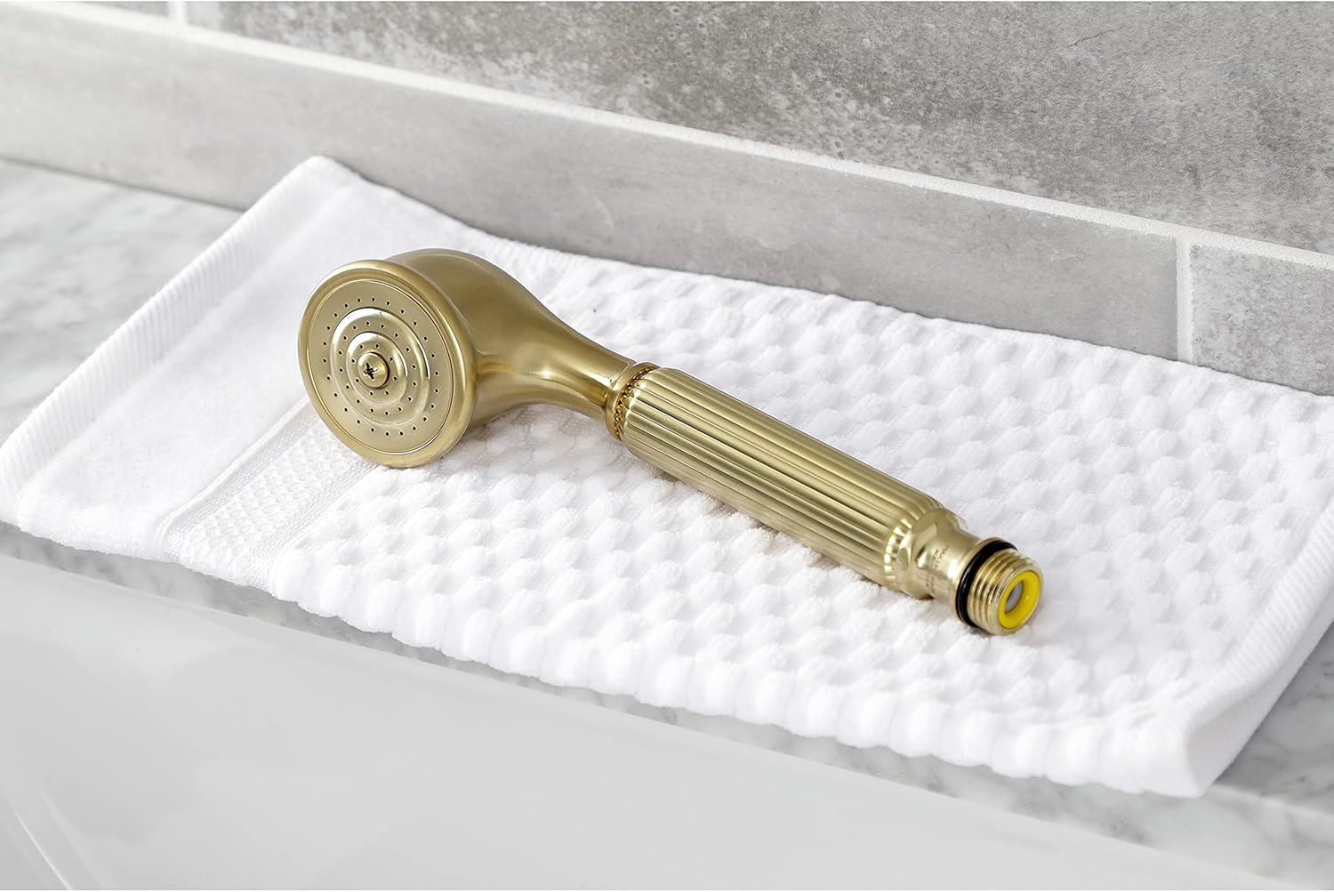 Kingston Brass K103A7 Restoration Hand Shower Head Brushed Brass Made in China