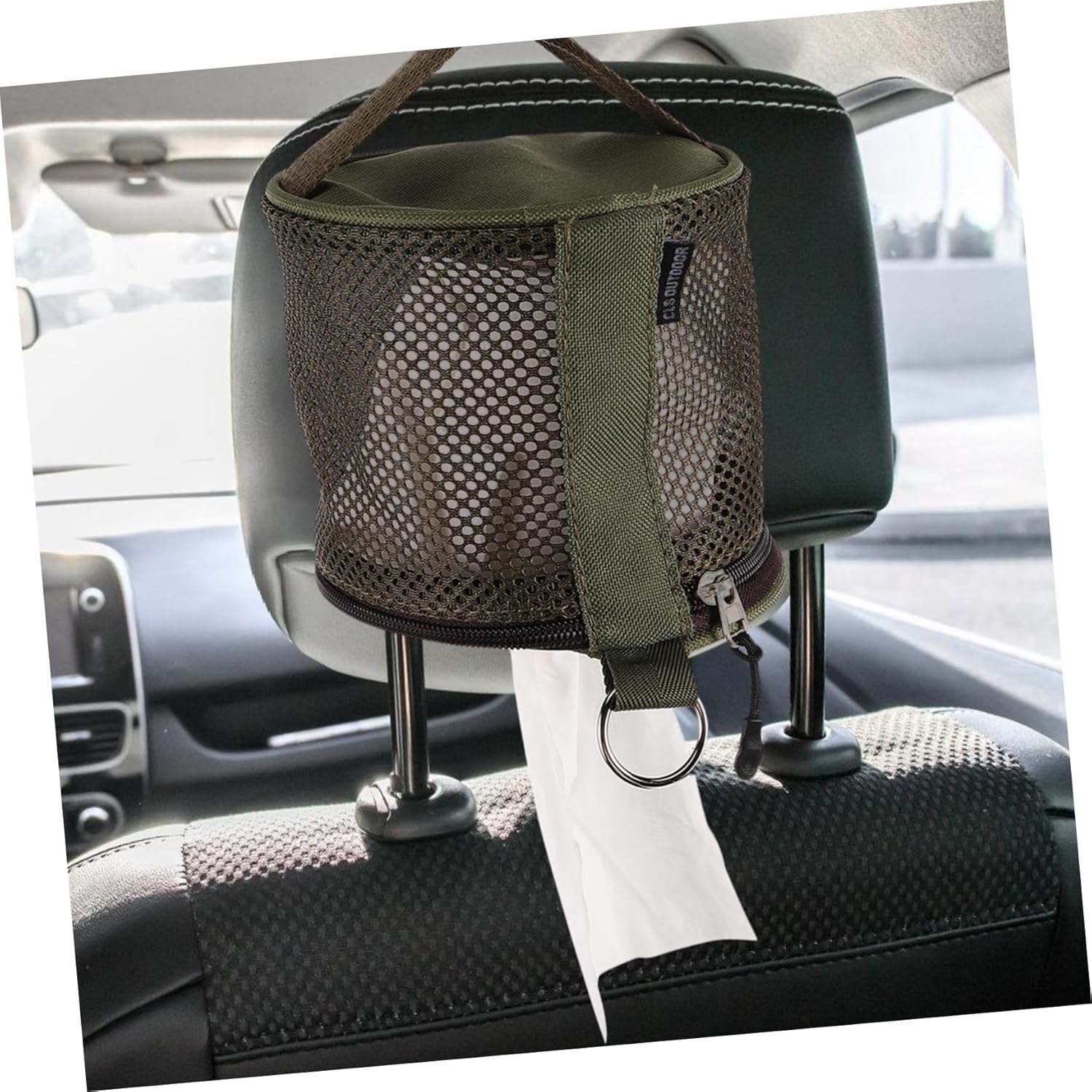 Portable Toilet Paper Holder - portion control with tough design