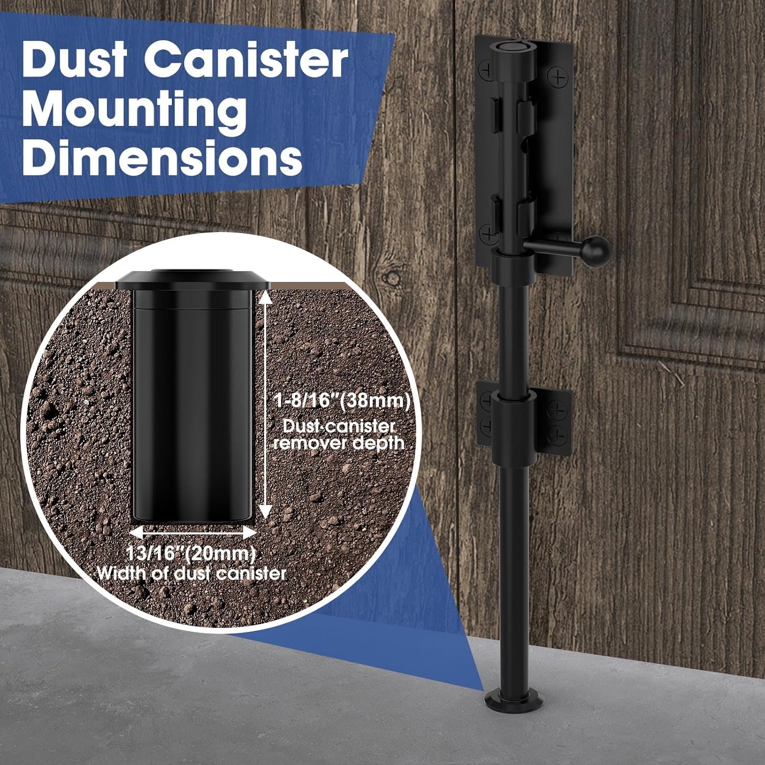 Premium Barrel Bolt Latch Door Lock for Rust-Resistant Use
