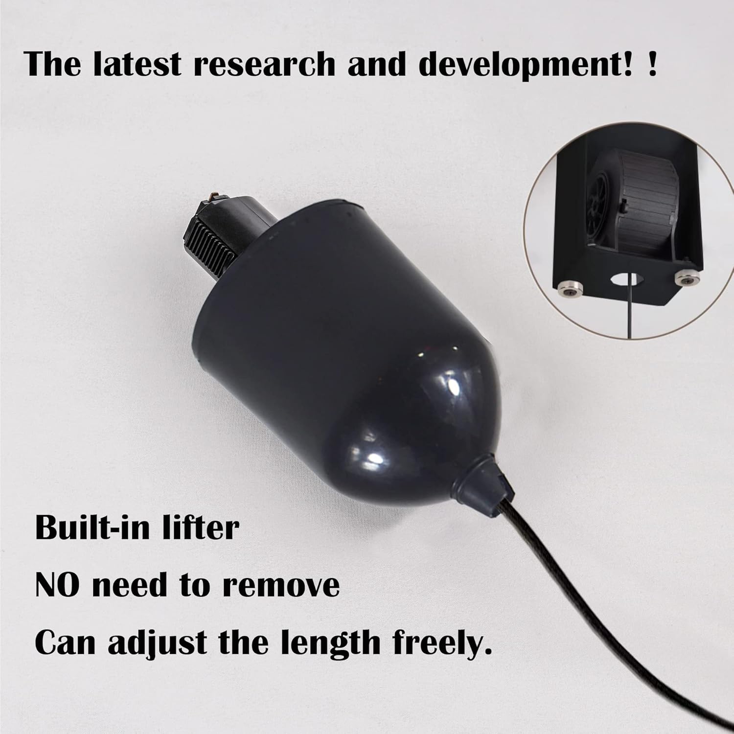 Adjustable Height Halo Pendant Light with Dimmable Remote Control