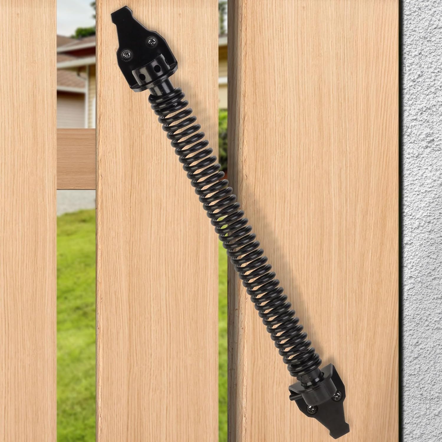 14-inch Heavy-DutyOutdoor Gate Spring Adjustable Self-Closing
