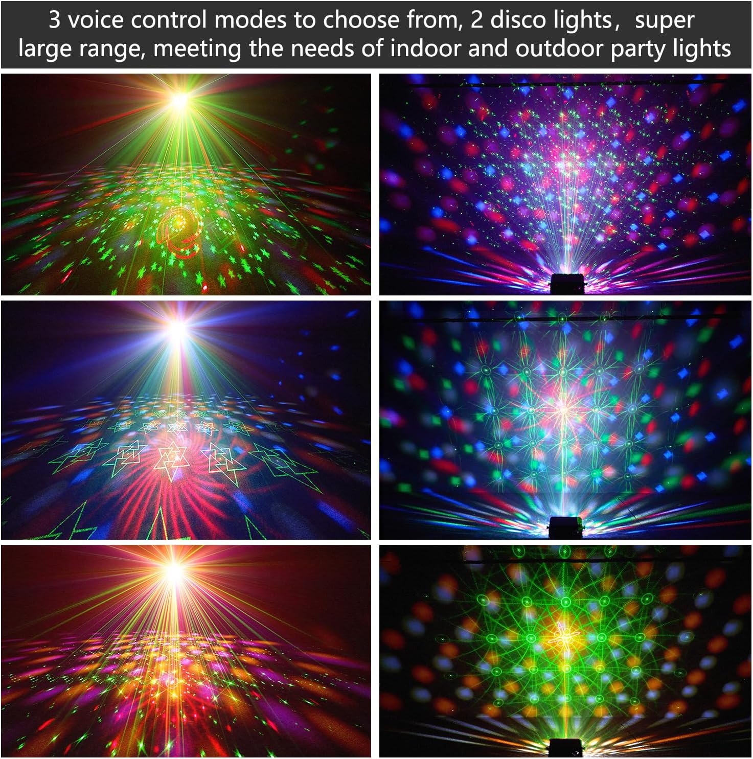 MEGABOON DJ Party Disco Ball Light 1