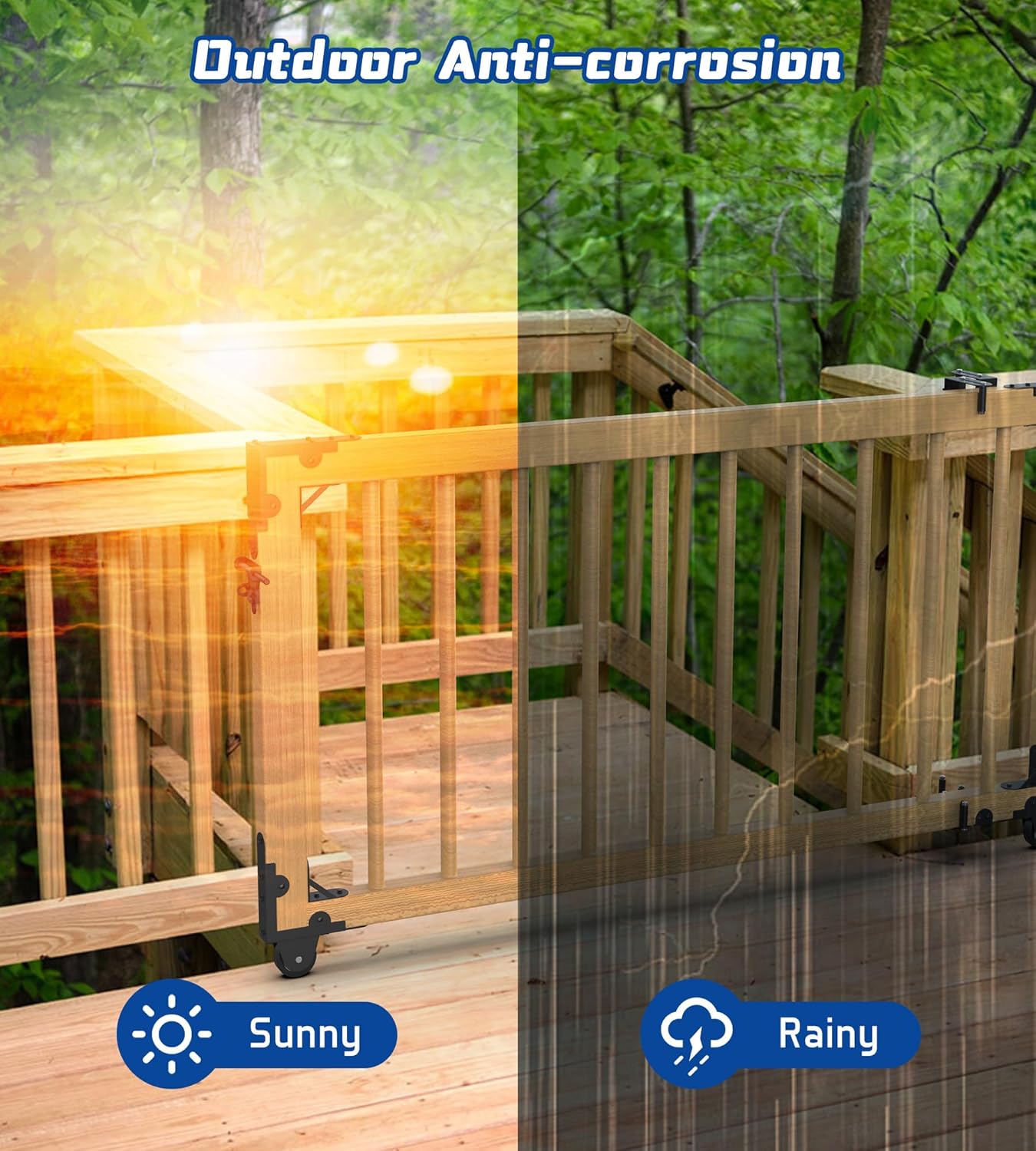 Heavy-Duty Outdoor Sliding Gate Kit