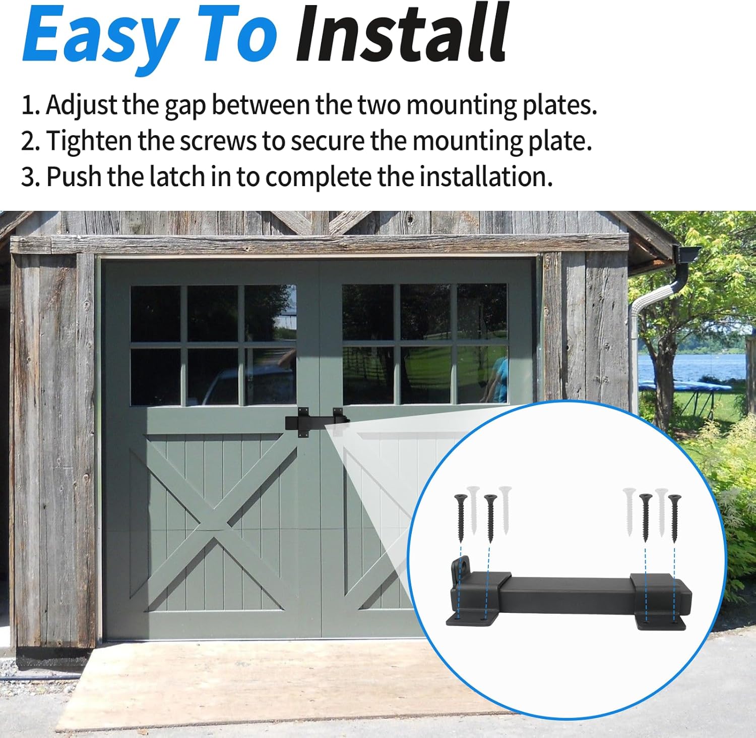 Dfnidy Outdoor Gate Latch