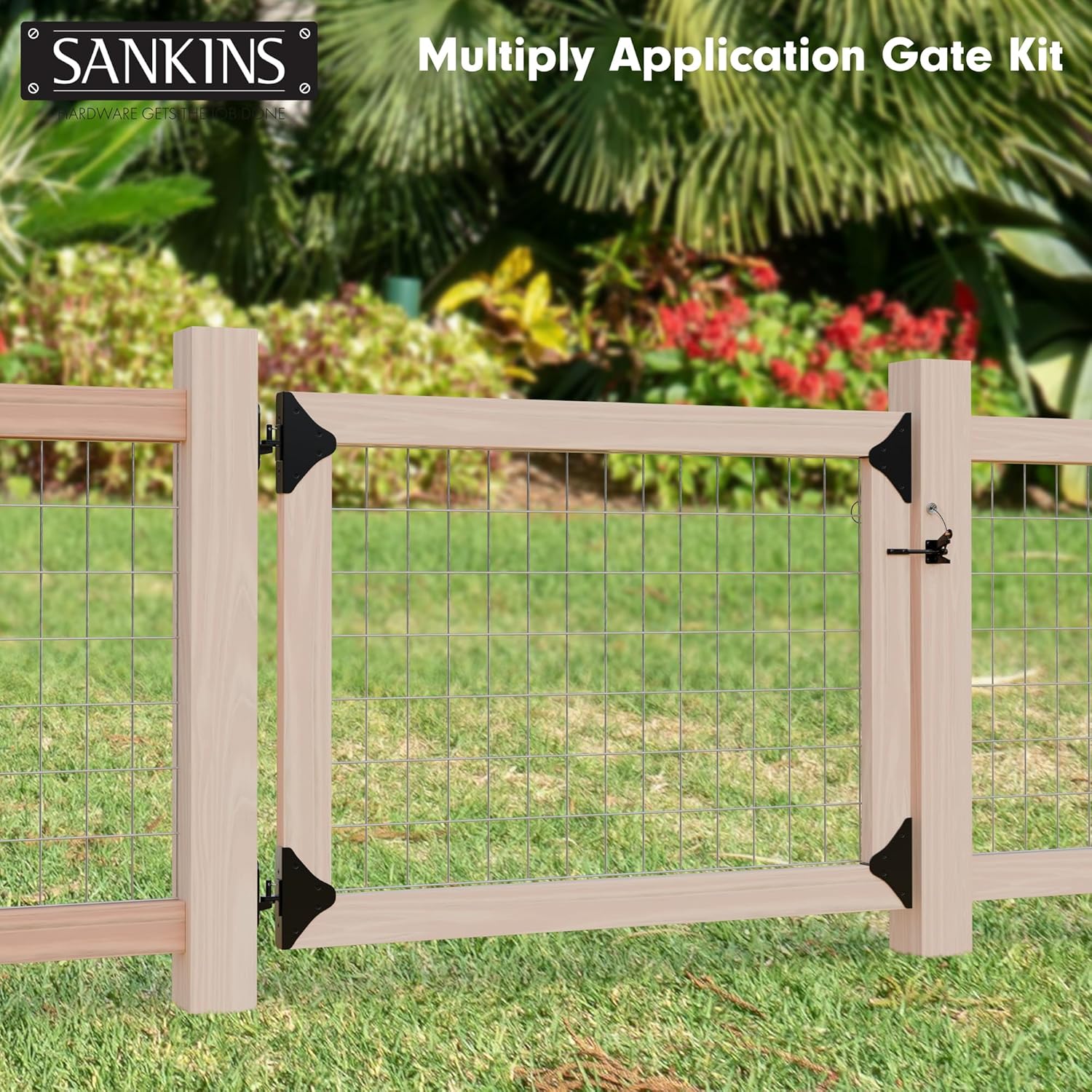 Sankins Anti Sag Gate Frame Kit for Wooden Gates
