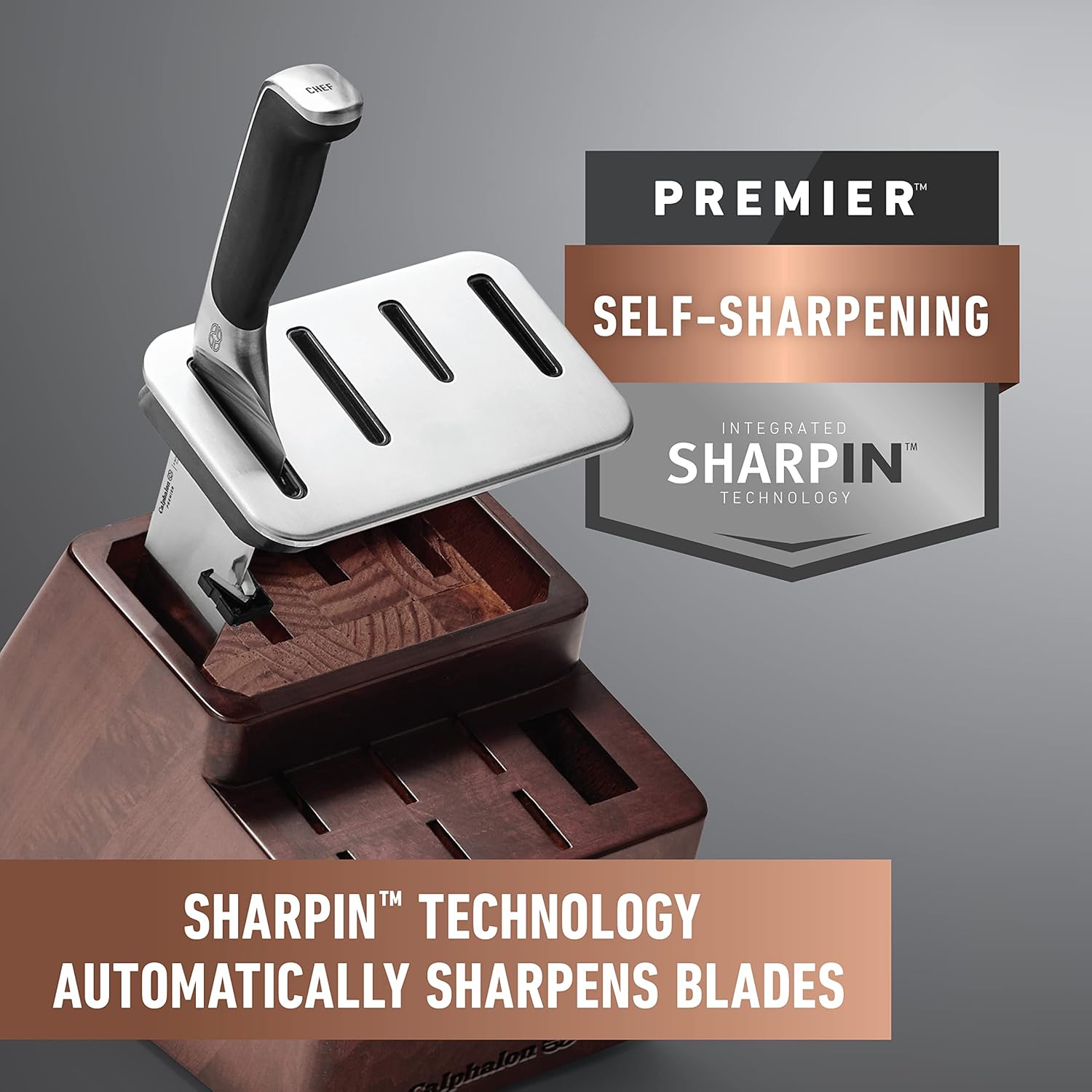 Calphalon Premier SharpIN Knife Set with Block