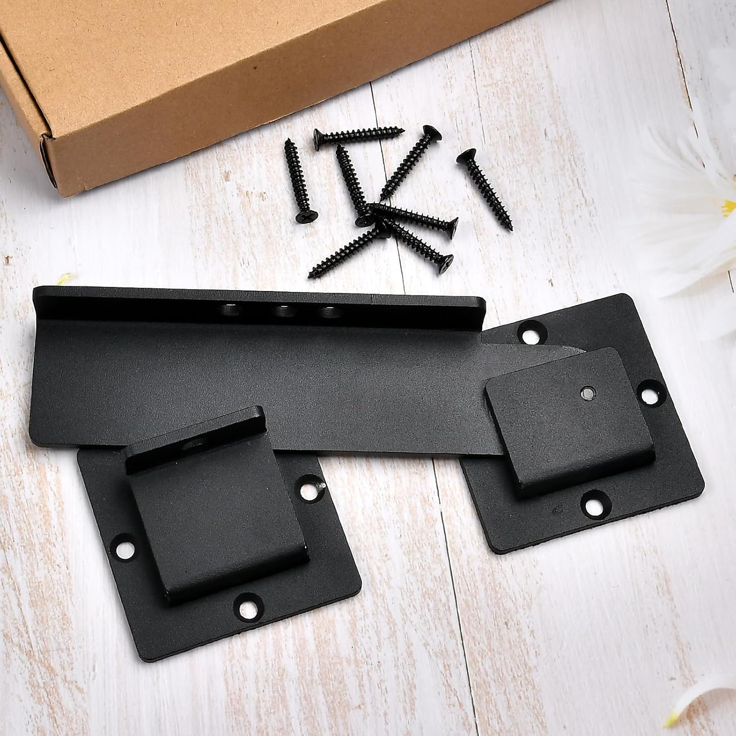 Adjustable Aluminum Alloy Flip Gate Latch Lock