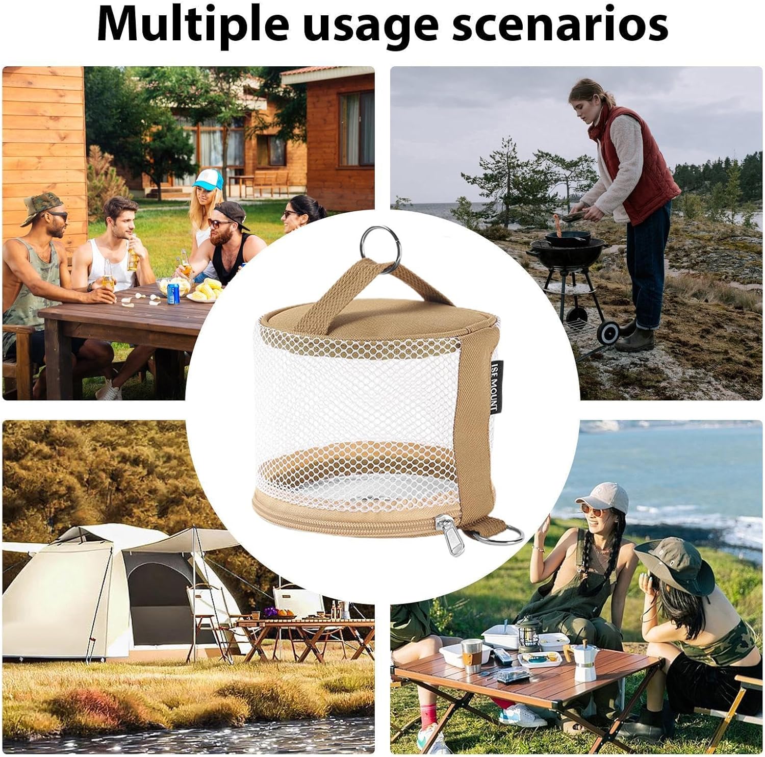 Portable Toilet Paper Holder for Camping