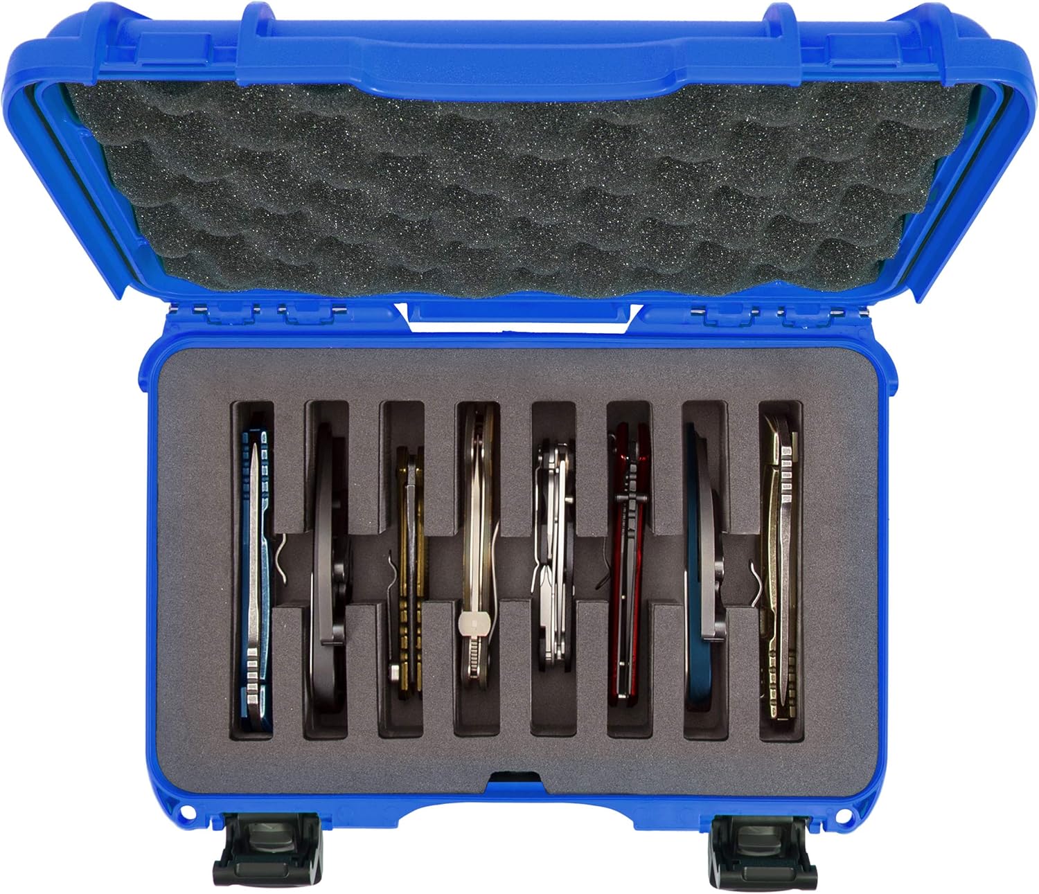 Nanuk 909 Waterproof Knife Case with Custom Foam - Blue