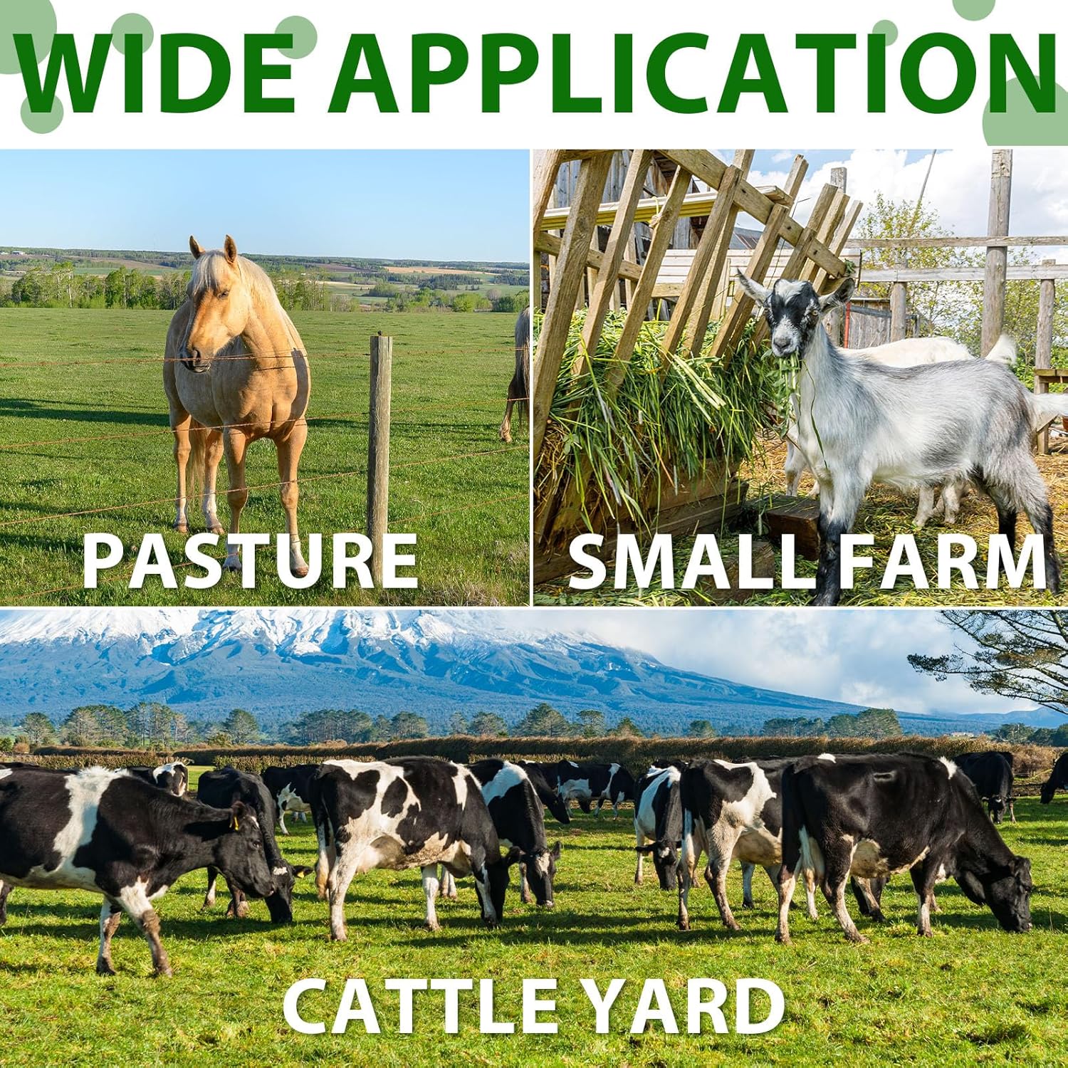 2 Pack 18-Inch Farm Gate LatchesSturdy Durable for Cattle Pasture