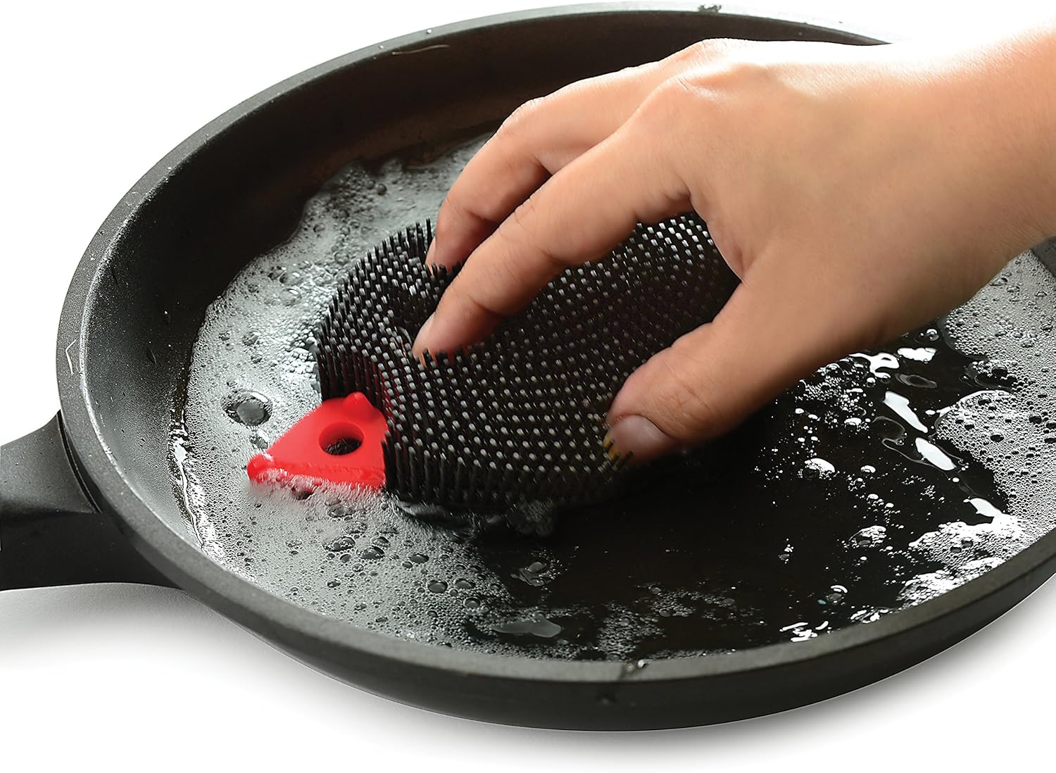 Norpro NOR-1091 Hedgehog Silicone Dish Brush