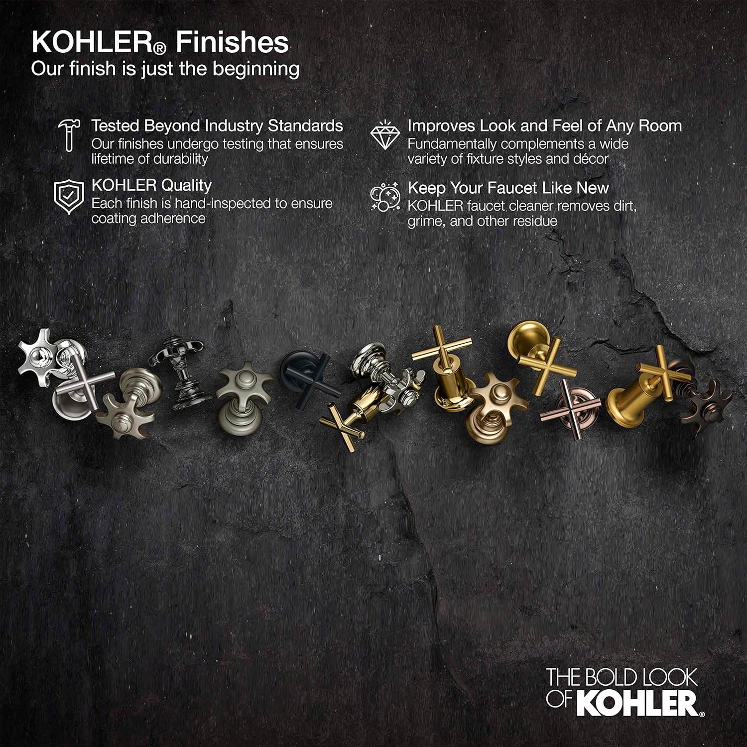 KOHLER 22163-SN 3-Spray Handshower