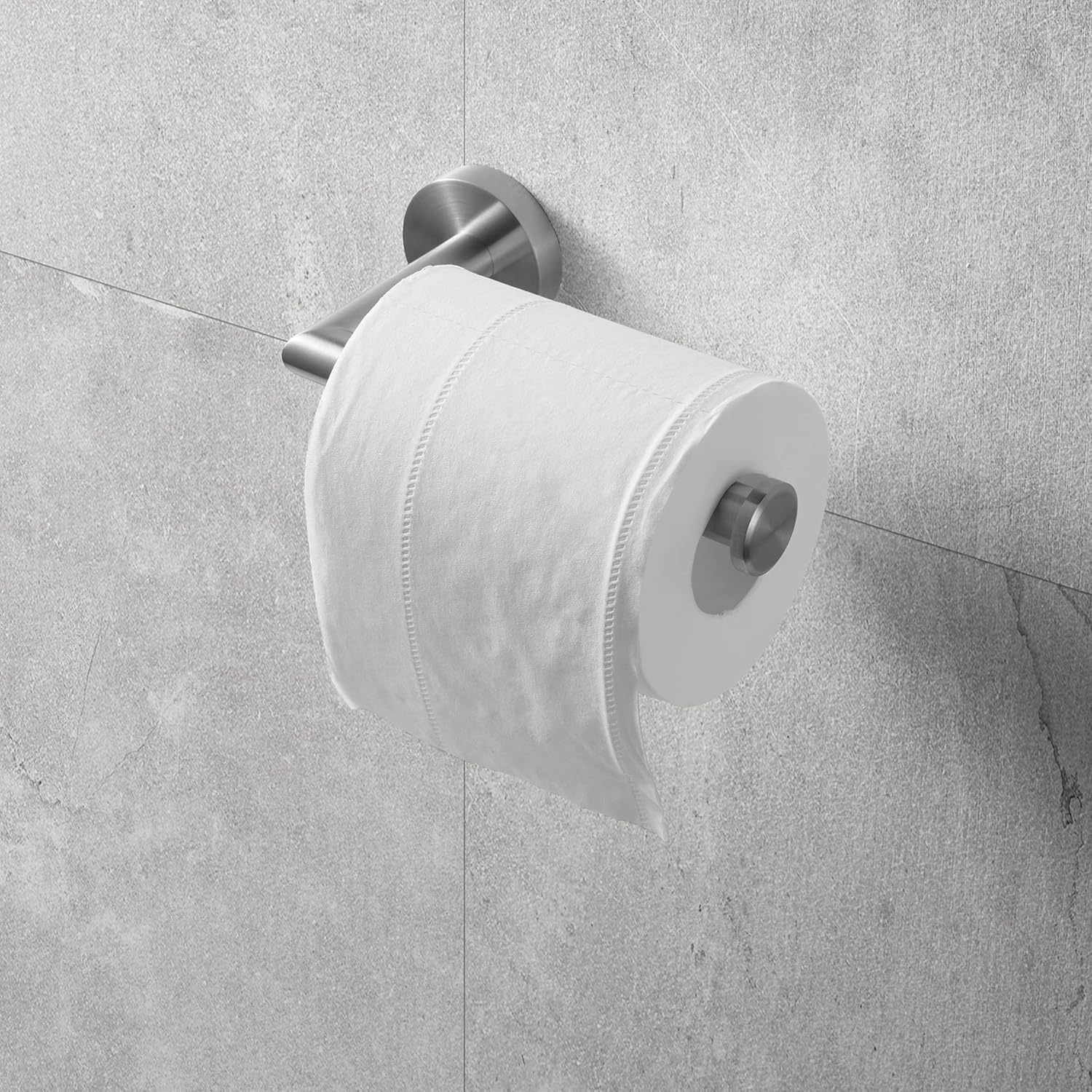 HITSLAMWall-Mount Stainless Steel Toilet Paper Holder