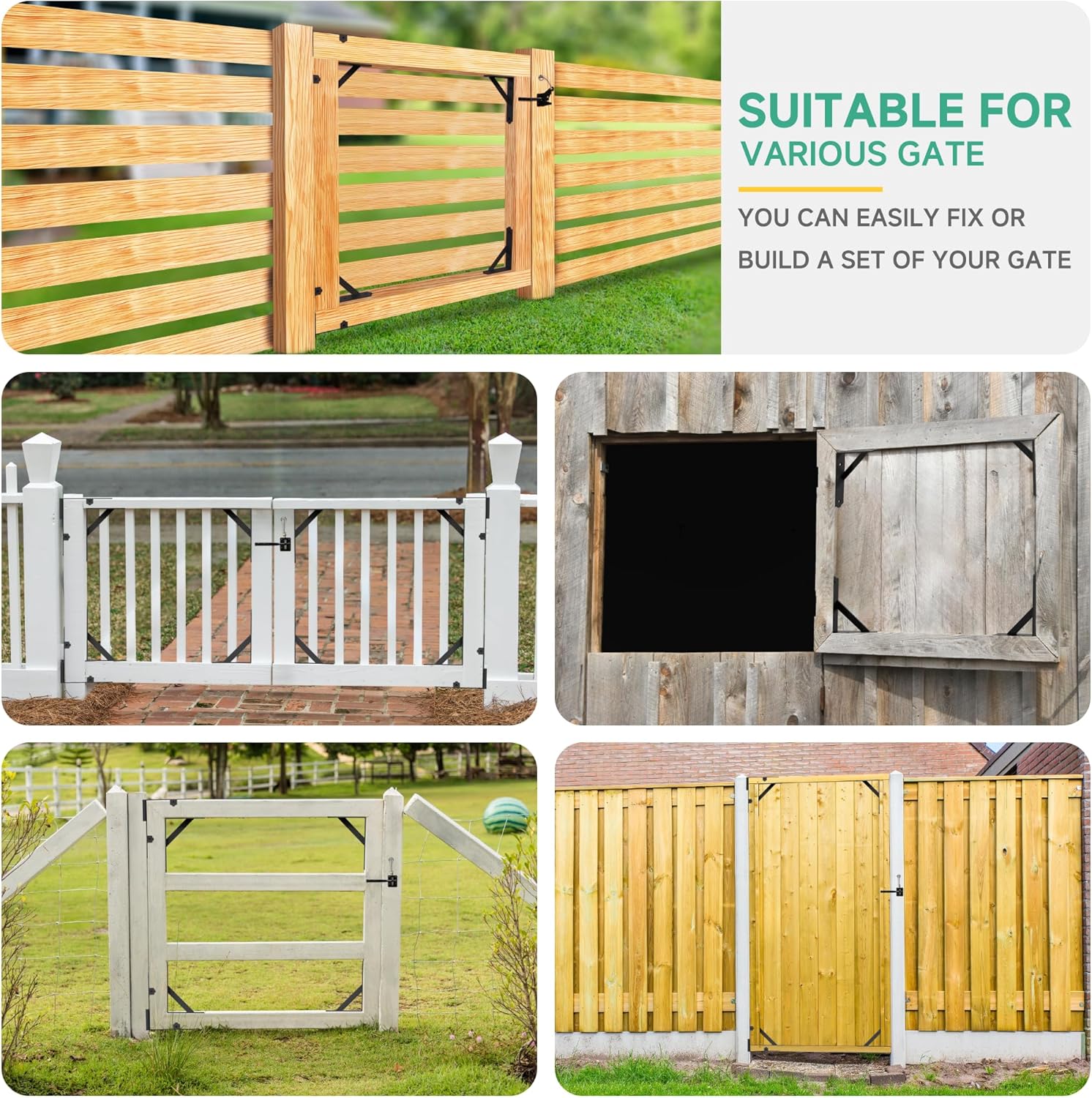 Secure Fences with Anti-Sag Support