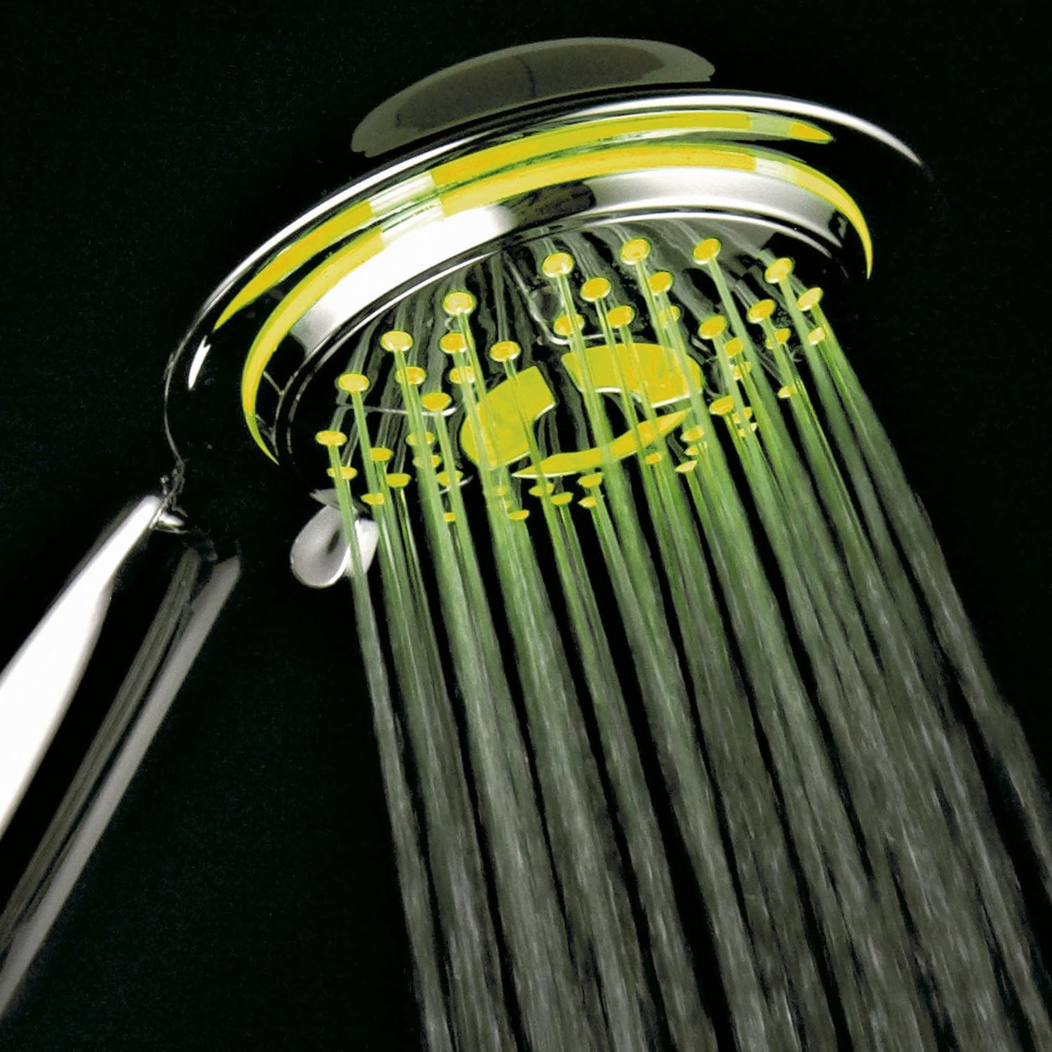 PowerSPA Handheld Shower Head with LED